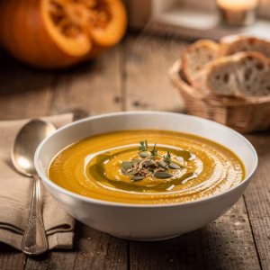 Kürbiscremesuppe