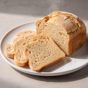 Veganes helles Tangzhong-Kastenbrot