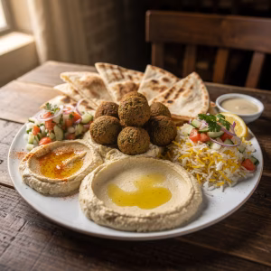 Falafel-Teller