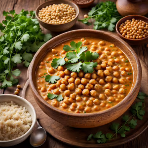 Kichererbsen-Kokos-Curry