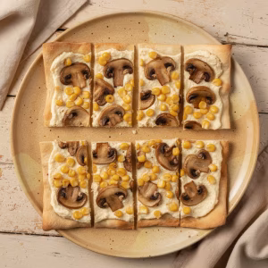 Veganer Flammkuchen