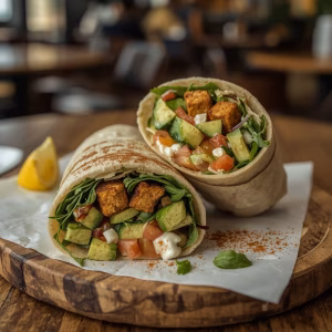 Veganer Wrap deluxe