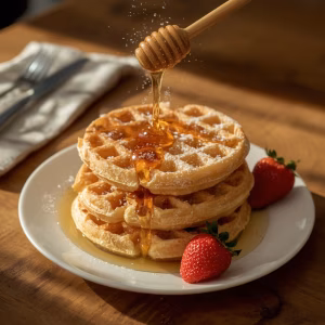 Waffeln ohne Ei